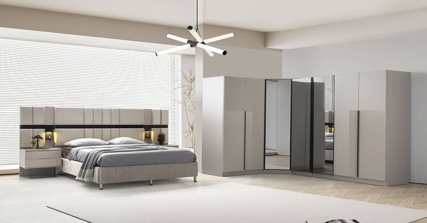 Trendiges Schlafzimmer