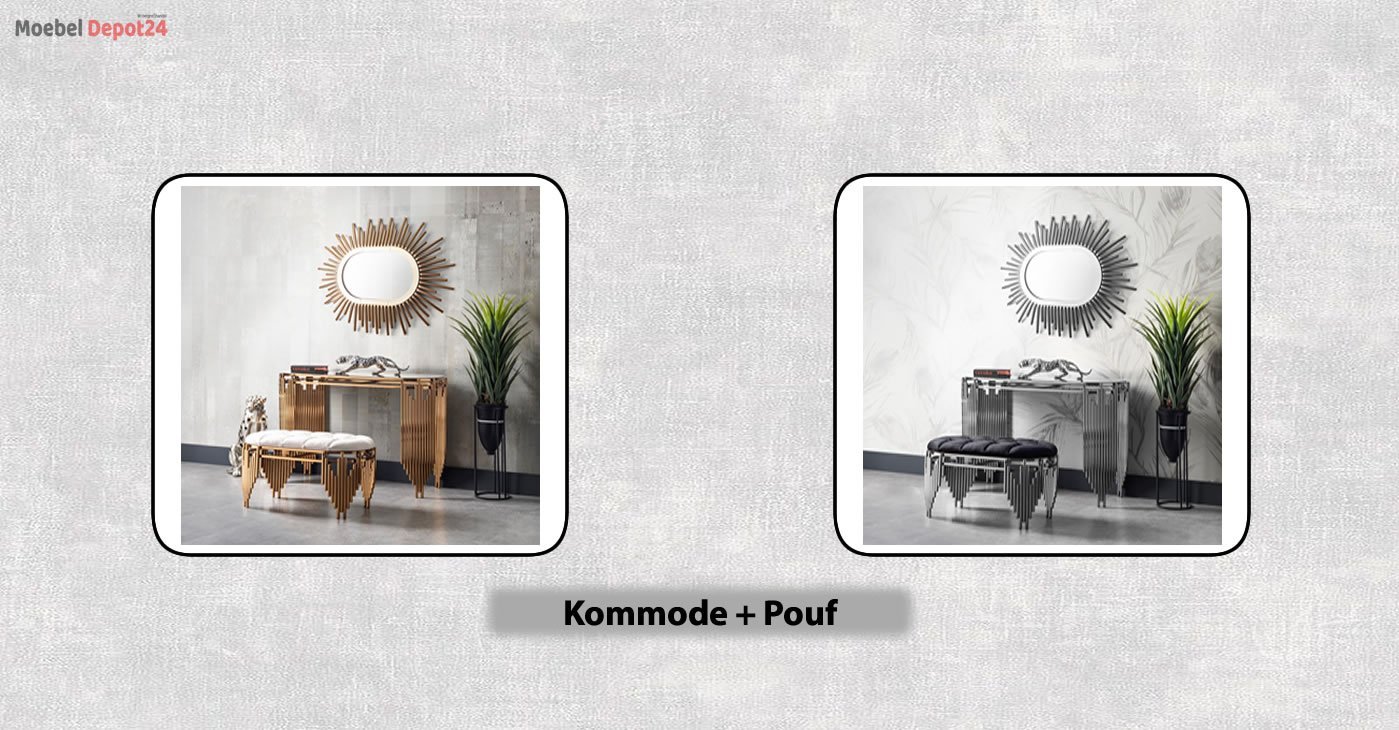 Kommode + Pouf