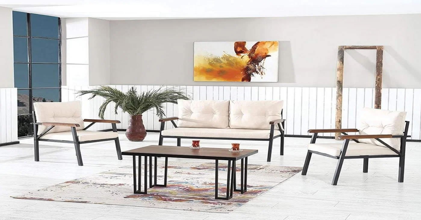 Zerlegbare Gartensitzgruppe